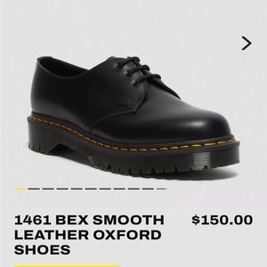 Dr. Martens 1461 BEX SMOOTH LEATHER OXFORD SHOES